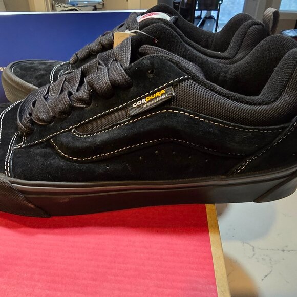 VANS Cordura Knu Skool VN000CRPBMA Mix Black MENS SIZE 10.5 Shoes SKATEBOARDING - Picture 1 of 15